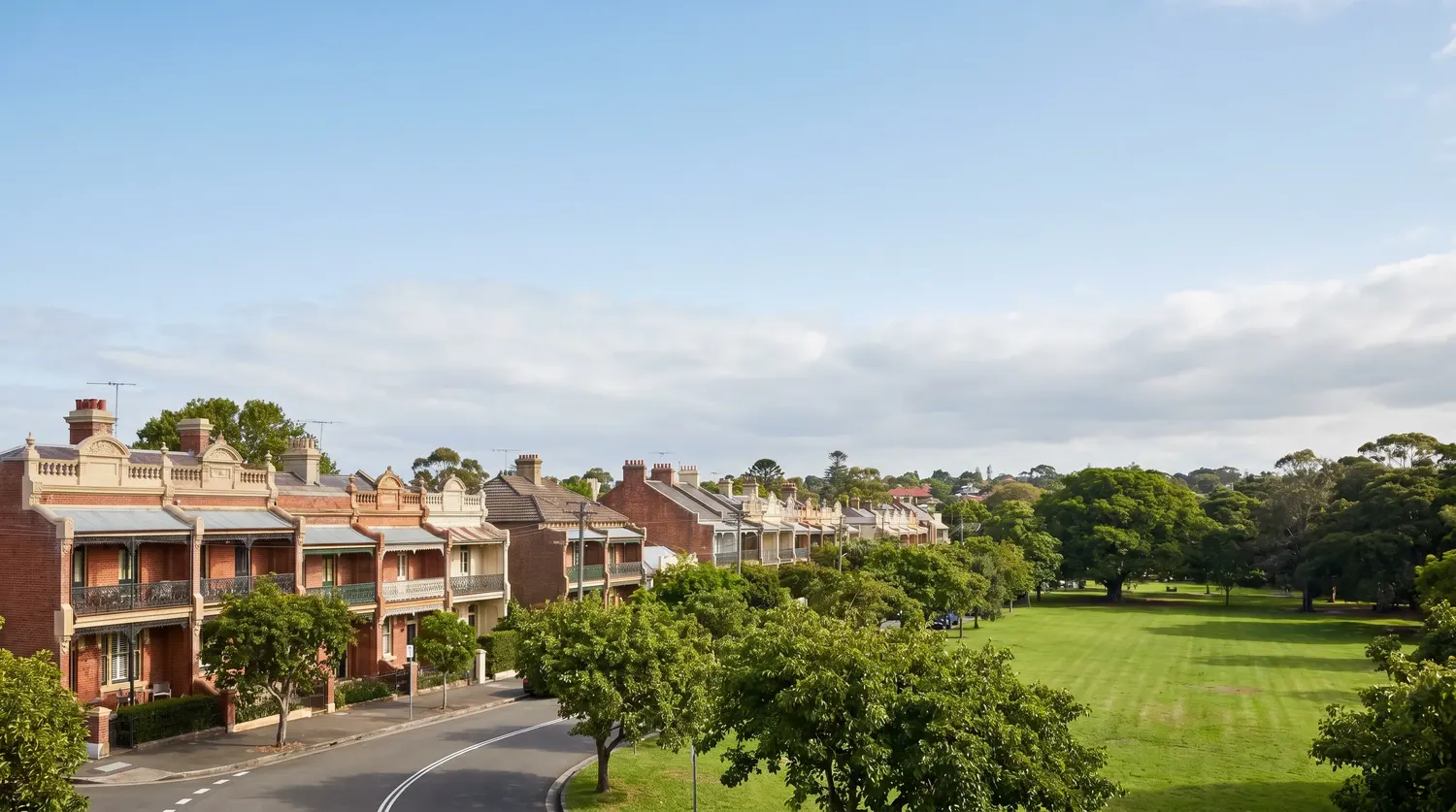 Queens Park, Sydney — the streets and buildings we move around